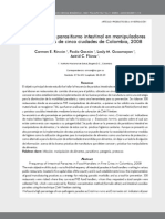 Parasitos en Expended Ores (Colombia) PDF