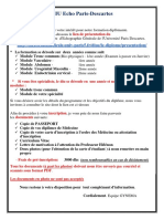 DIU Echo Paris PDF