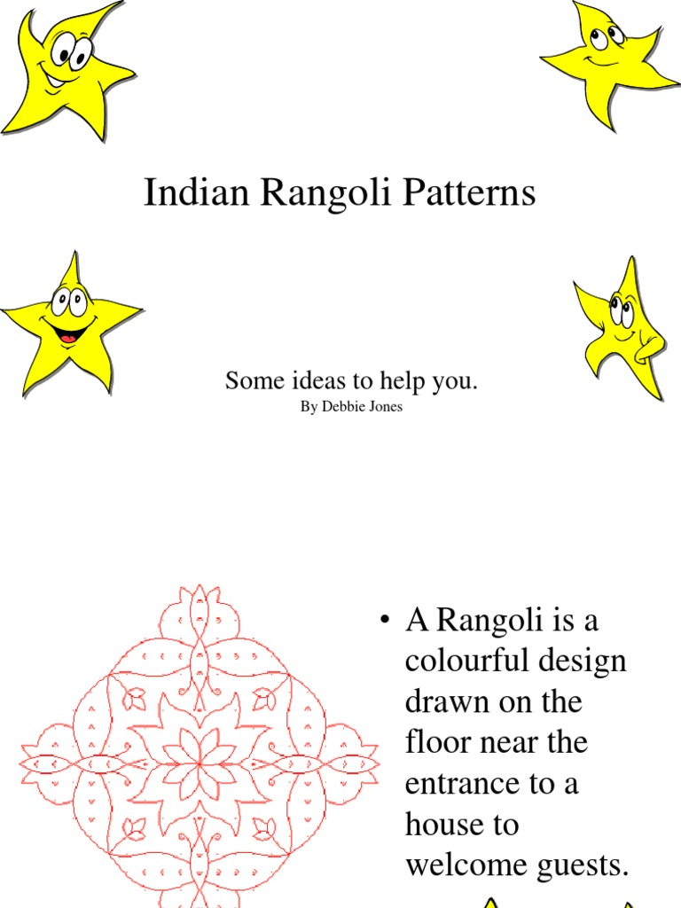 Indian Rangoli Patterns | PDF
