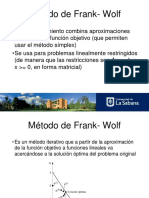 Metodo Frank Wolf