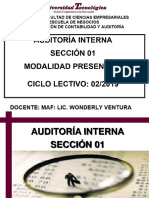 Propósito y Alcance de La Auditoría Interna