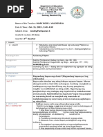 Arpan Lesson Plan For Cot 2nd Quarter