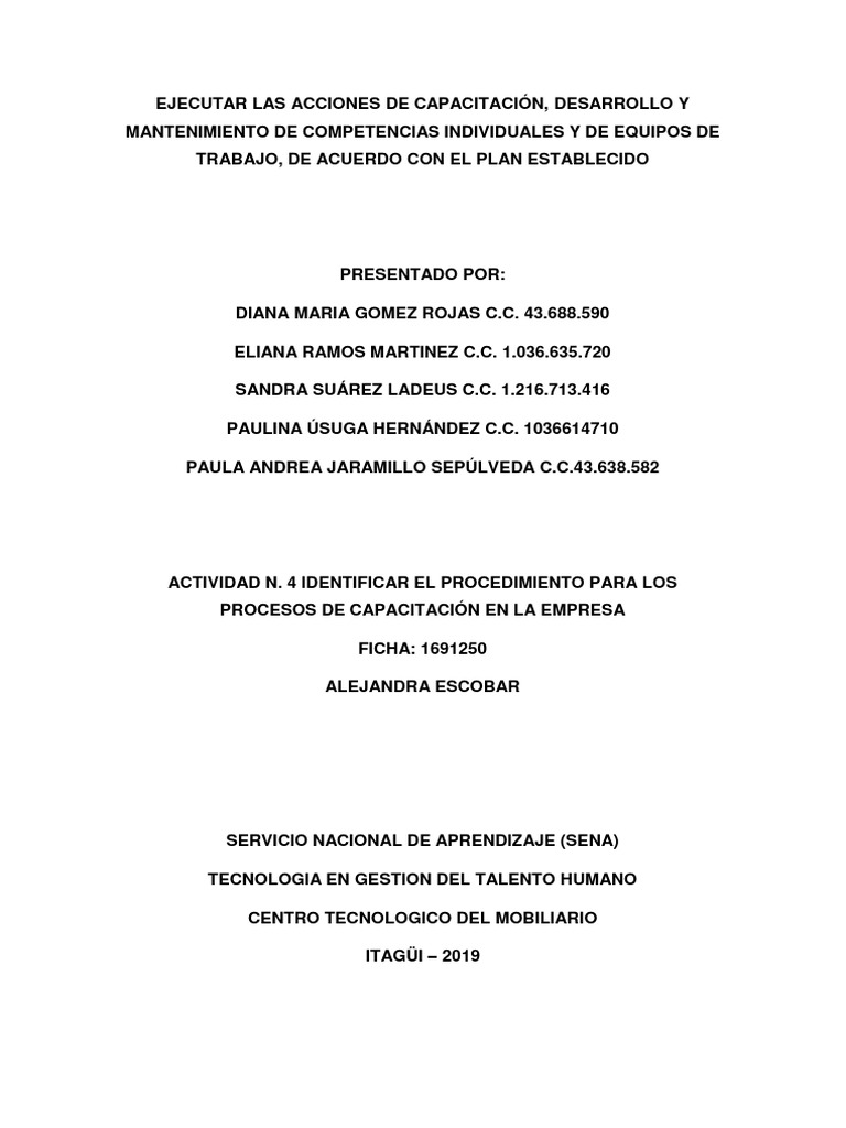 Actividad 4 Capacitacion Evaluacion Conceptos Psicologicos