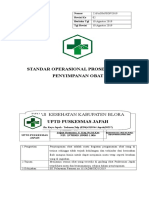 8.2.3.1 Sop Penyimpanan Obat