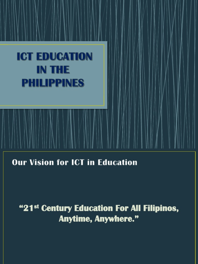 ICT Integration in Philippine Education | PDF | Educational Technology ...