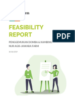 Feasibility Report Penggemukan Domba Kambing 1