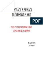 Sewerage & Sewage Treatment Plant