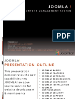 Joomla: Content Management System