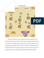 classroom layout rationale