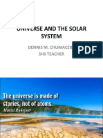 Universe and Solar System