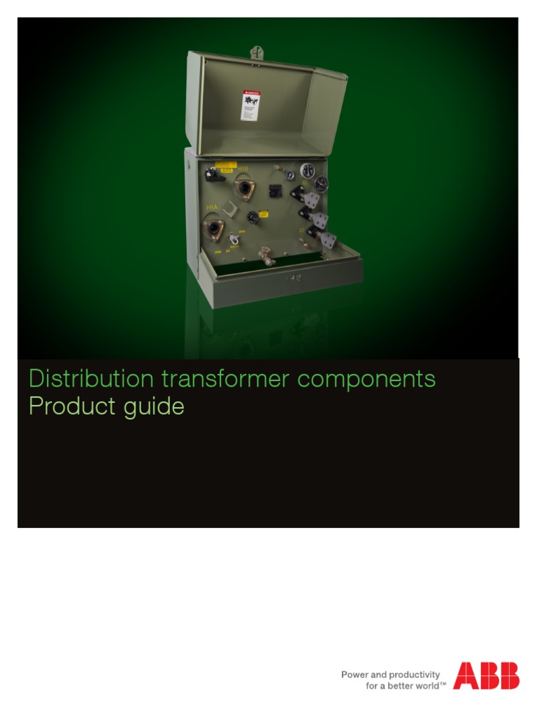 ABB Distribution Transformer Components PDF Fuse (Electrical