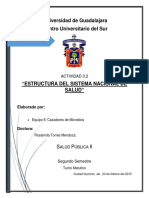 3.2 Estructura Del Sistema Nacional de Salud.