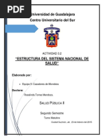 3.2 Estructura Del Sistema Nacional de Salud.