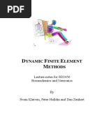 Dynamic Finite Element Methods