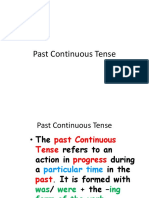 Past Continuous Tense2