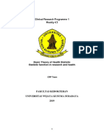 CRP 4.5.6 (Basic Theory of Health Statistic, Function and Research in Health)