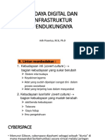 Budaya Digital Dan Infrastruktur Pendukungnya