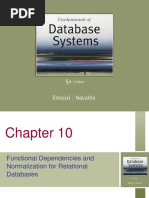 Functional Dependencies and Normalization For Relational Databases