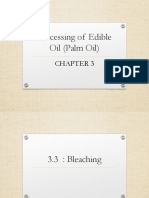 Processing of Edible Oil (Palm Oil)
