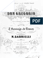 Gabrielli - Don Gregorio PDF