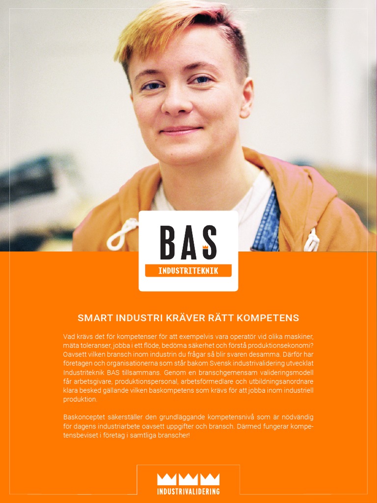 Produktblad IndustriteknikBAS | PDF