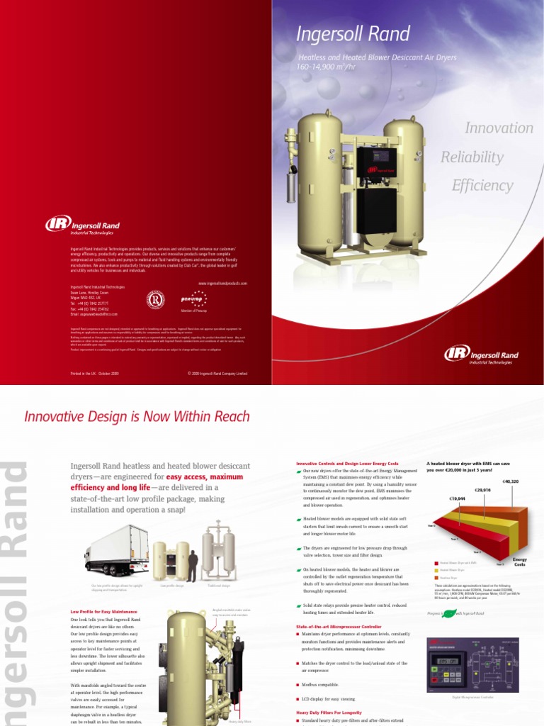 Air Dryer Brochure PDF | PDF | Clothes Dryer | Valve