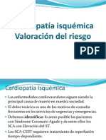 Cardiopatía isquémica