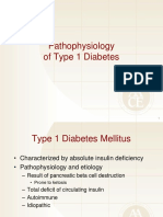 Pathophysiology of Type 1 Diabetes Mellitus