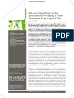 Soilj: An Imagej Plugin For The Semiautomatic Processing of Three-Dimensional X-Ray Images of Soils