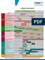 calendario convocatorias