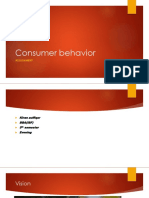 Consumer Behavior: Assignment