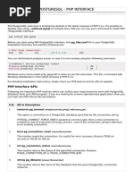 Postgresql PHP PDF