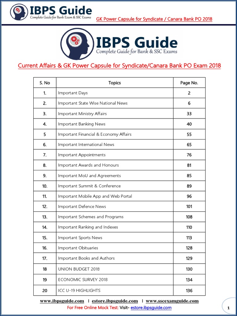 General Knowledge and Current Affairs PDF | PDF | Gujarat | Bangalore