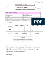 Guía Evaluada Pictograma y Gráficos