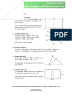 Angles, Polygons and Geometrical Proof: Stage 3 Mixed Selection 1