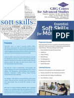 GRGCAS Soft Skills For Managers