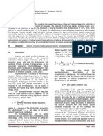 Biochemistry 34.1 Enzyme Kinetics Page 1 of 6: Lambert's Law)