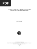 Download Penjerapan Zat Warna Reaktif Cibacron Red Menggunakan Adsorben Sekam Padi by jeni yulika SN43555408 doc pdf