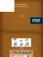 Dasar Listrik Dan Elektronika Tentang Komponen Elektronika. Oleh