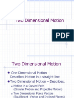 4 Dimensional Motion