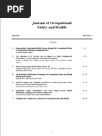 Journal June 2019 - Empowering Occupational Health Doctor Through The Occupational Safety and Health (Noise Exposure) Regulation 2019