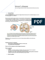 Unit 4.4 Parkinson's Disease: Motor Symptoms