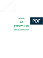 Plan de Supervisión Salud Ambiental