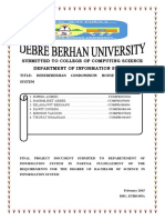 Submitted To College of Computing Science Department of Information System