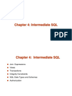 Chapter 4: Intermediate SQL