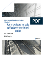 Webinar N°8 How To Create and Run Code Verification of User Defined Section