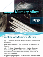 Shape Memory Alloys