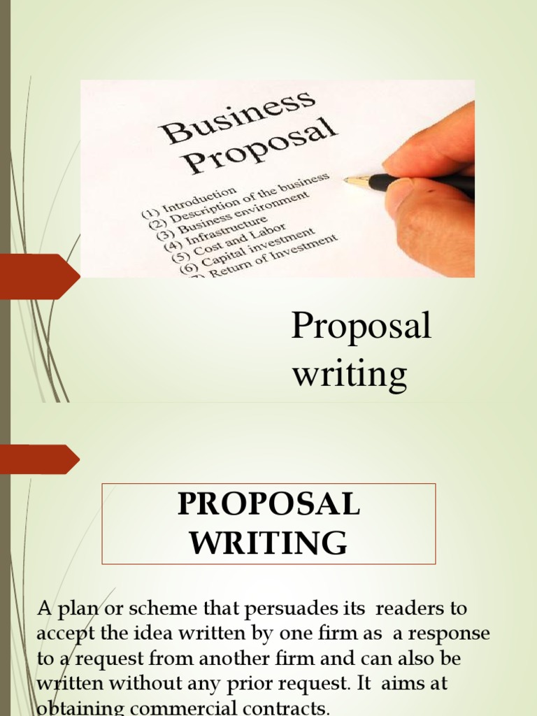 Proposal Writing | PDF | Business | Cognition