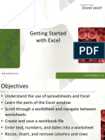 Getting Started With Excel: Comprehensive
