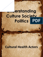 Understanding Culture Society Politics